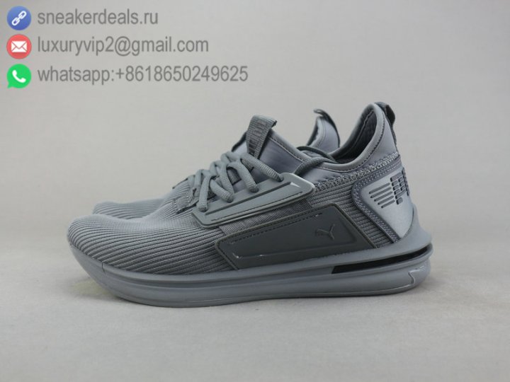 Puma IGNITE Limitless SR NETFIT Men Trainer Running Shoes Grey Premium Size 40-44